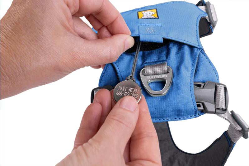 Ruffwear Hi and Light Harness in Blue Dusk-2